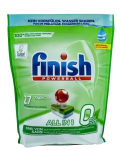 Finish Tablete pentru masina de spalat vase 27 buc All In1 O% Powerball