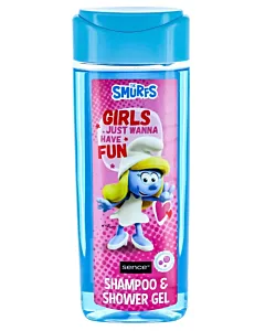 Smurfs Sampon&Gel de dus copii 210 ml Girls