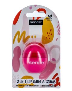Sence Beauty Balsam de buze 6 g 2in1 Strawberry 