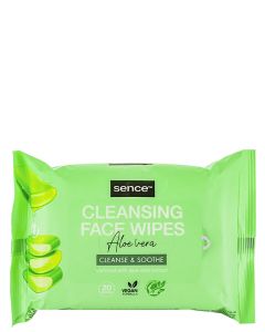 Sence Beauty Servetele demachiante 20 buc Aloe Vera