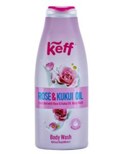 Keff Gel de dus 500 ml Rose&Kukui Oil