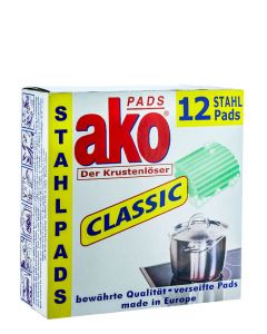 Ako Burete de vase din otel 12 buc Classic