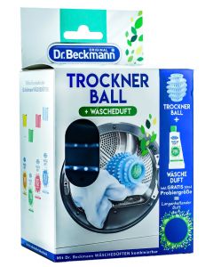 Dr. Beckmann Ball din silicon pentru uscator de rufe+Parfum de rufe 50 ml Spring