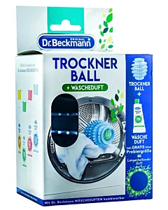 Dr. Beckmann Ball din silicon pentru uscator de rufe+Parfum de rufe 50 ml Spring