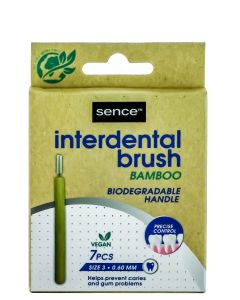 Sence Fresh Periute interdentare 7buc 0.60 mm Bamboo