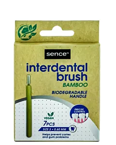 Sence Fresh Periute interdentare 7buc 0.60 mm Bamboo