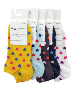Comfort Sosete Premium pentru femei 35-38 Secret Cod:008 Diverse culori