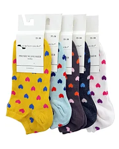 Comfort Sosete Premium pentru femei 35-38 Secret Cod:008 Diverse culori