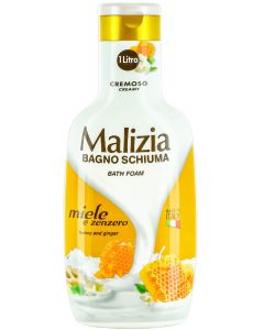 Malizia Spuma de baie 1 L Miele e Zenzero
