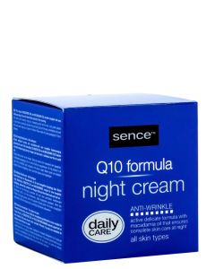 Sence Beauty Crema antirid de noapte 50 ml Q10 All skin types