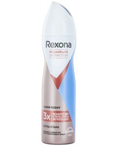 Rexona Spray deodorant femei 150 ml Maximum Protection Clean Scent