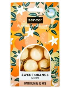 Sence Bombe de baie 10x10 g Sweet Orange