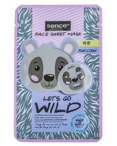 Sence Beauty Masca de fata 23 ml Racoon