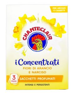 Chante Clair Saculeti parfumati 3 buc (3x12 g) Fiori di arancio e narciso
