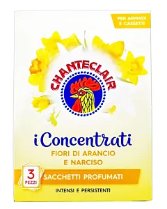 Chante Clair Saculeti parfumati 3 buc (3x12 g) Fiori di arancio e narciso