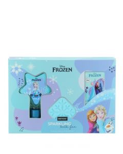 Disney Set cadou:Gel de dus+sare+bomba de baie 100 ml+50+55 g Frozen