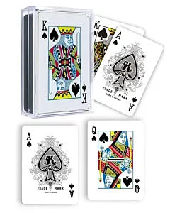 Set carti de joc poker-plastic 