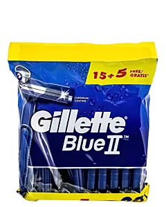 Gillette Aparat de ras Blue II 20 buc