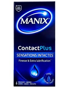 Manix prezervative 6 buc Contact Plus