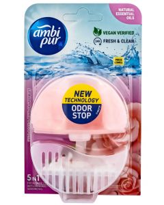 Ambi Pur Aparat odorizant WC+rezerva 55 ml Wild Rose&Pink Grapefruit