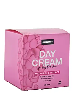 Sence Beauty Crema de fata 50 ml Sensitive Moisturise&Protect