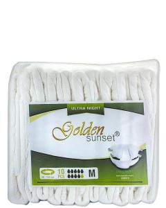 Golden Sunset Scutece Adulti Medium 10 buc