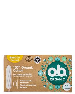 O.B. Tampoane Organic 16 buc Normal