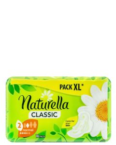Naturella Absorbante cu aripi 16 buc Classic Normal Camomile