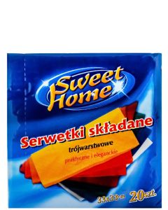 Sweet Home Servetele de masa 3 straturi 20 buc 33x33 cm