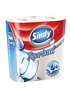Sindy Prosop de bucatarie 2 straturi 2 role