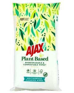 Ajax Servetele umede multisuprafete 100 buc Citrus Mint (biodegradabil)
