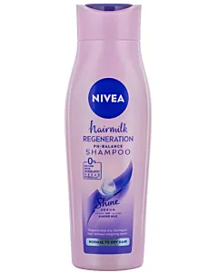 Nivea Sampon 250 ml Hairmilk Regeneration Shine