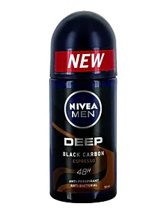 Nivea Roll-on 50 ml Men Deep Black Carbon Espresso