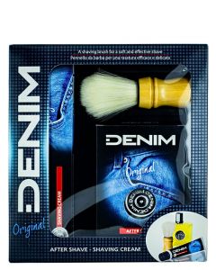 Denim Set pentru barbierit:After Shave+Crema de ras+Pamatuf 2x100 ml Original