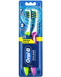 Oral-B Periuta de dinti (cu baterii) 2 buc Pulsar Pro-Expert Medium