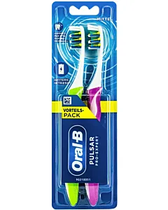 Oral-B Periuta de dinti (cu baterii) 2 buc Pulsar Pro-Expert Medium