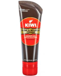 Kiwi Crema de pantofi Shine&Nourish 75 ml Chestnut Brown