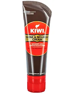 Kiwi Crema de pantofi Shine&Nourish 75 ml Chestnut Brown