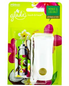 Glade Aparat odorizant Touch&Fresh+rezerva 10 ml Monoi&Coconut
