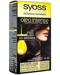 Syoss Vopsea de par Oleo Intense 3-22 Midnight Bordeaux