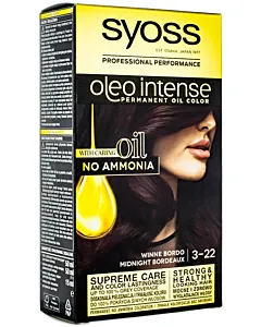Syoss Vopsea de par Oleo Intense 3-22 Midnight Bordeaux