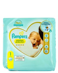 Pampers scutece nr.1  2-5 kg 24 buc Premium Protection