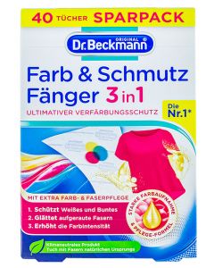 Dr. Beckmann Servetele captatoare de culoare&murdarie 40 buc