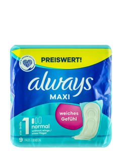 Always Absorbante 9 buc Maxi Normal