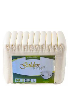 Golden Sunset Scutece Adulti Large 10 buc