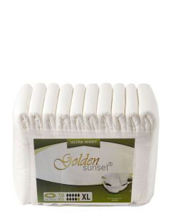 Golden Sunset Scutece Adulti X Large 10 buc
