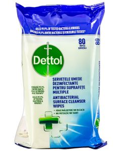 Dettol Servetele umede multisuprafete 80 buc Original