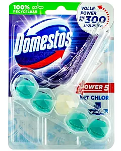 0021859  DOMESTOS ODORIZANT WC CU BILE 55 G POWER5 MIT CHLOR HYGIENE