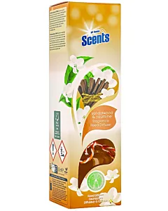 At Home Odorizant camera cu bete 50 ml Sandalwood&Jasmine