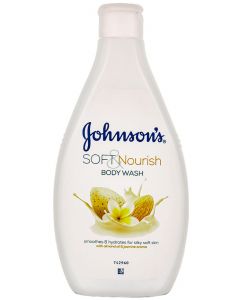 Johnson's Gel de dus 400 ml Soft&Nourish Almond Oil&Jasmine